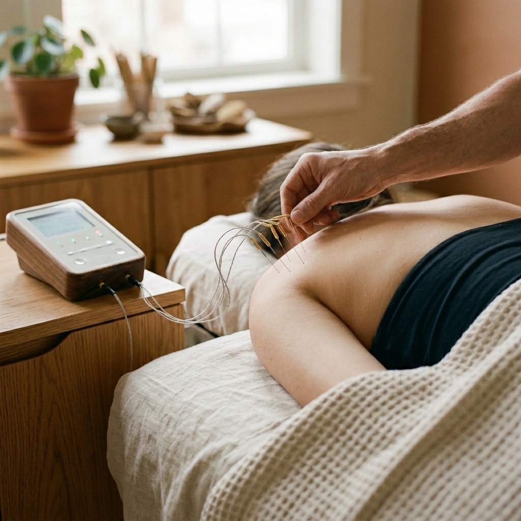 Elegant electro-acupuncture treatment